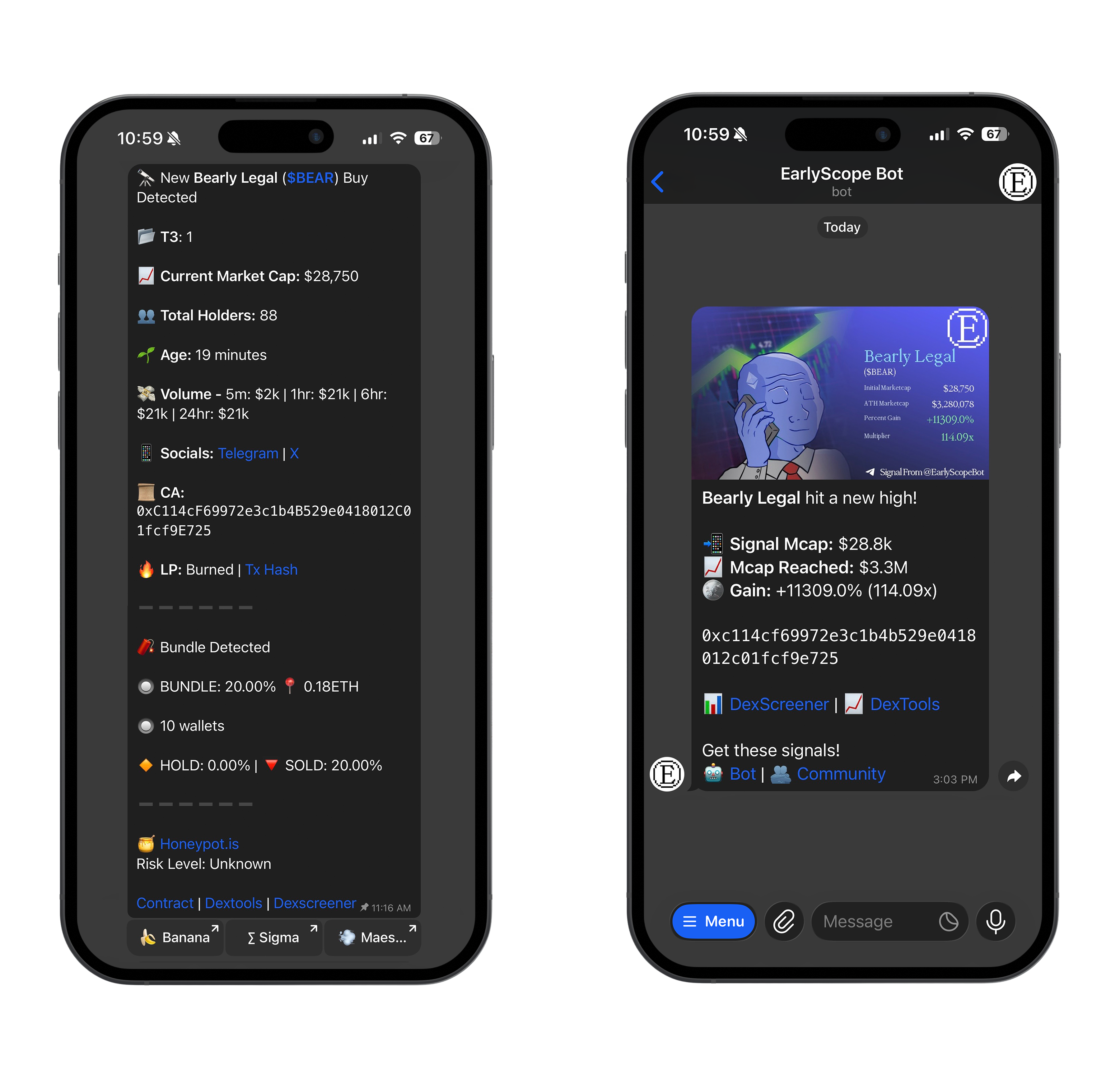 Early Scope mobile preview